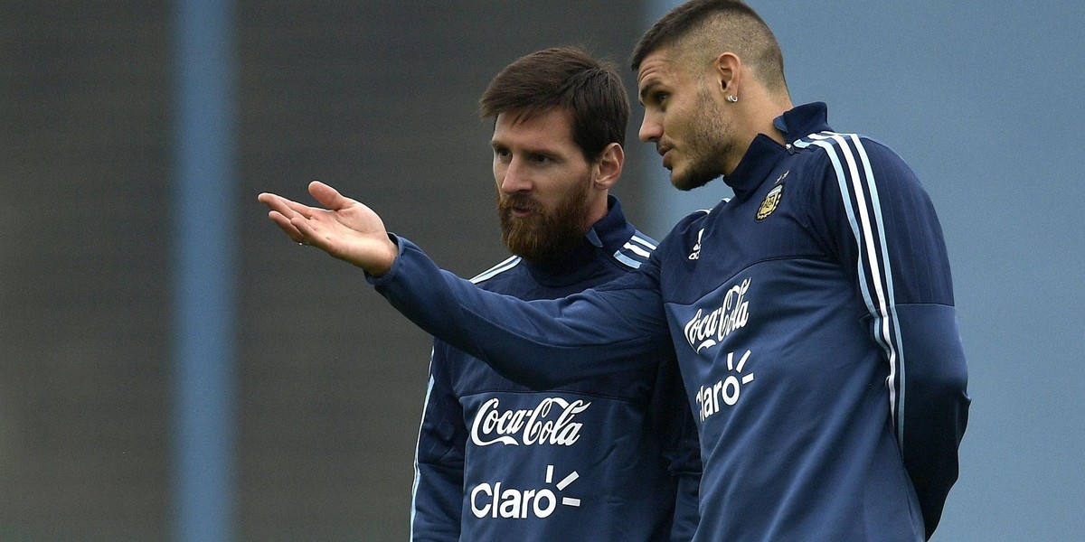 Leo Messi i Mauro Icardi