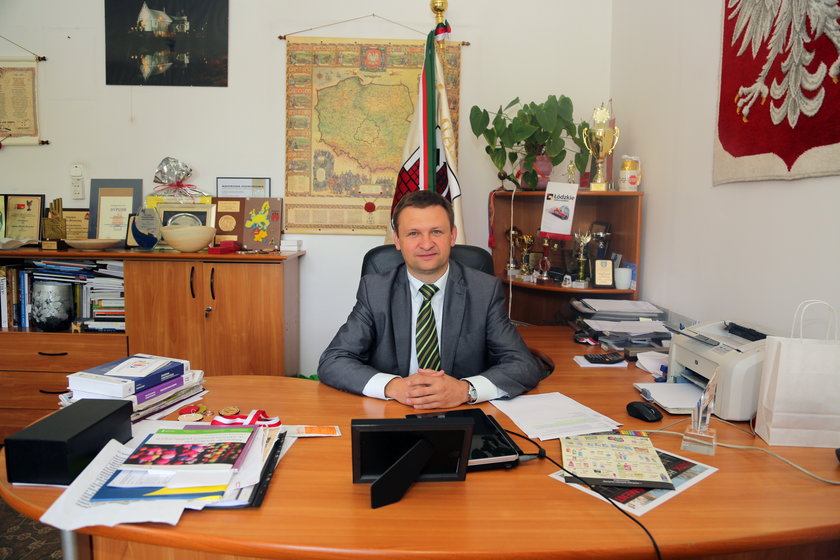 Burmistrz Brzezin Marcin Pluta 