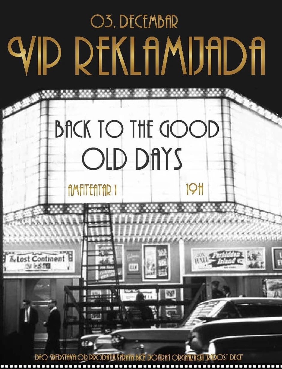 "Cilj je da se zabavimo, ali i da budemo humani"