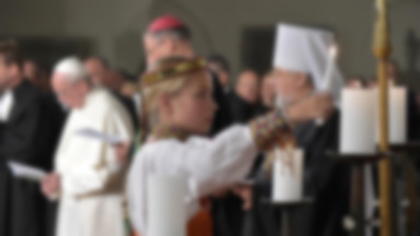 Papież na spotkaniu ekumenicznym w Rydze: niech stale brzmi muzyka Ewangelii
