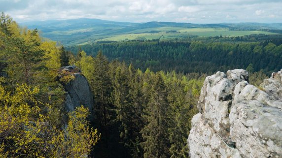 Narożnik, Kopa Śmierci, Skały Puchacza