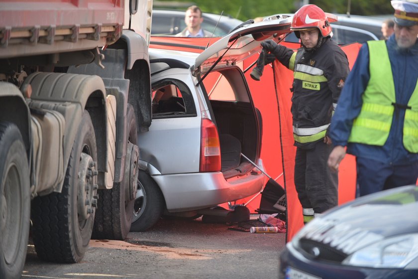 Wypadek na rondzie Sybiraków