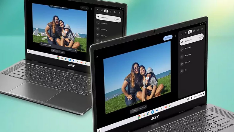 Aplikacje w Acer Chromebook Plus 515