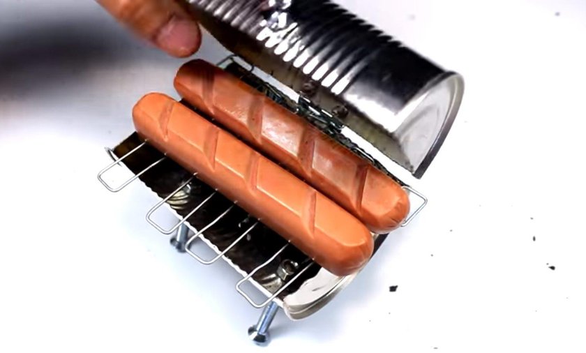 Jak zrobić grilla z puszki