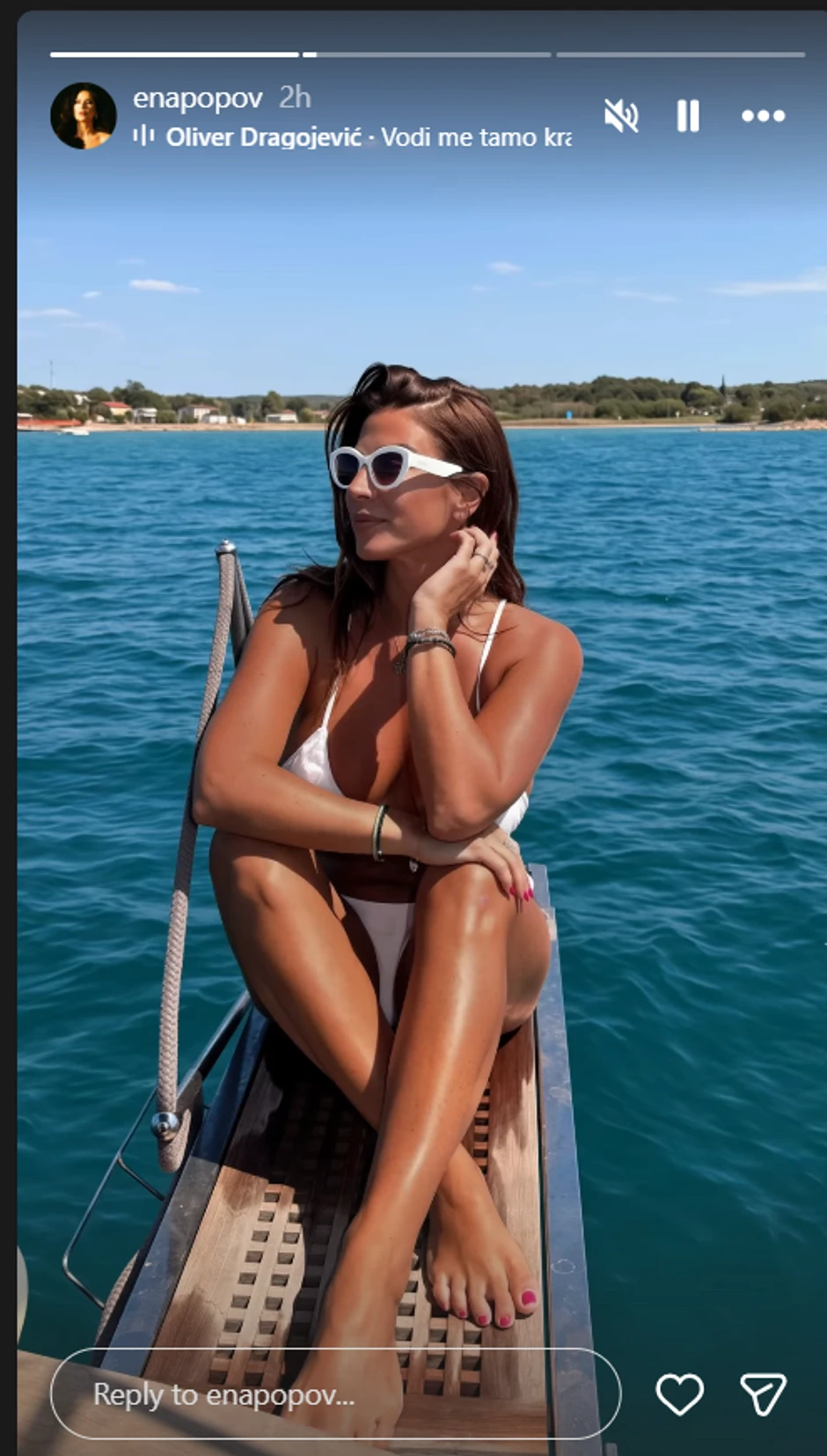 Ena Popov na odmoru 