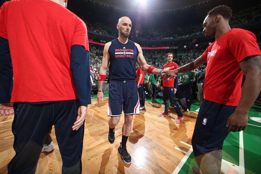 Marcin Gortat bezradny. Washington Wizards przegrali z Boston Celtics