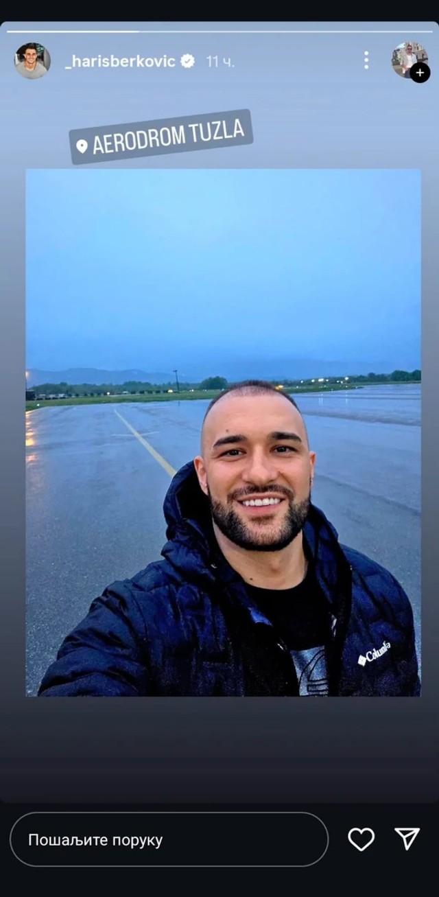 Haris Berković (Foto: Instagram/_harisberkovic)