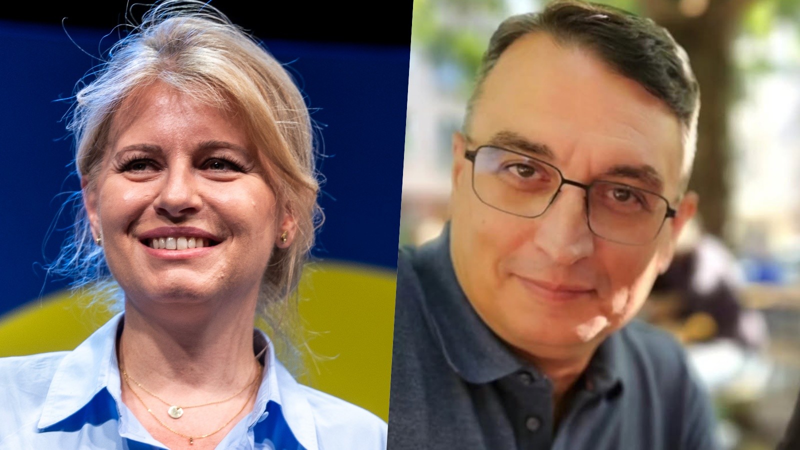 Bývalá slovenská prezidentka Zuzana Čaputová a Juraj Rizman. 