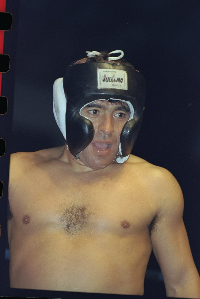 Diego Maradona w 1996 roku