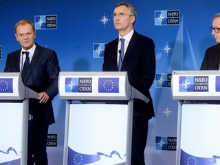 Jean-Claude Juncker, Donald Tusk, Jens Stoltenberg