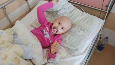 Przeszła już piekło, ale wciąż walczy. Mała Tosia z Kielc potrzebuje pilnej pomocy, by pokonać raka mózgu