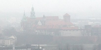 Smog wisi nad Krakowem