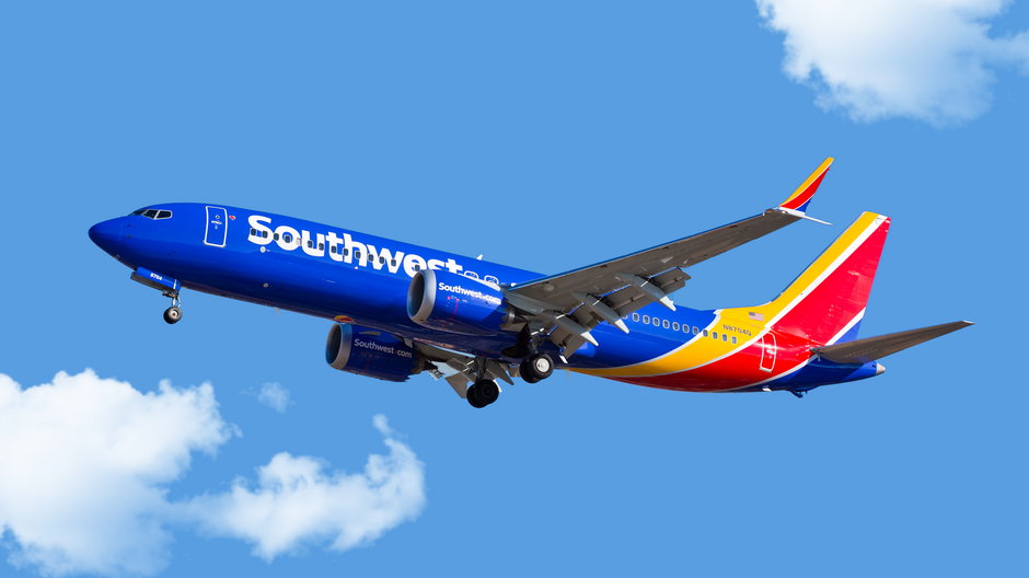 Samolot linii Southwest Airlines (zdjęcie ilustracyjne)