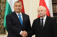 Viktor Orban i Jarosław Kaczyński