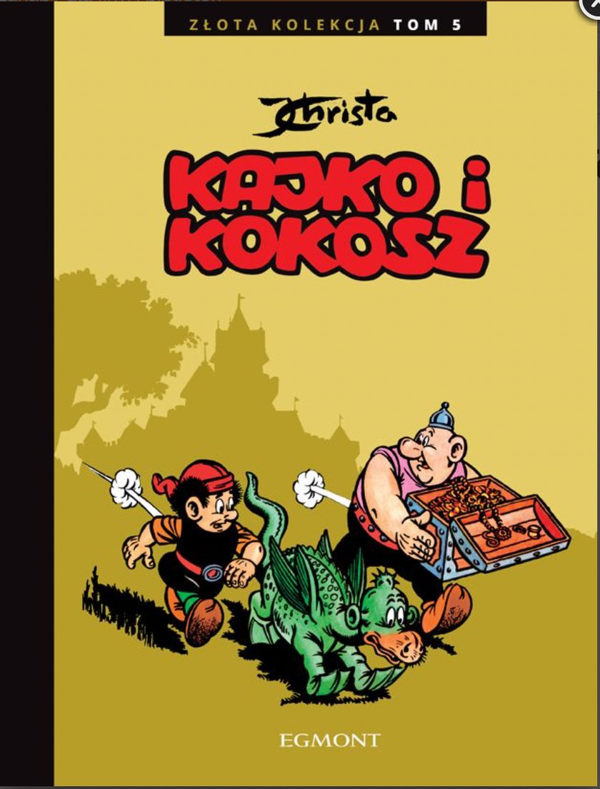 "Kajko i Kokosz". Tom 5. Okładka albumu.