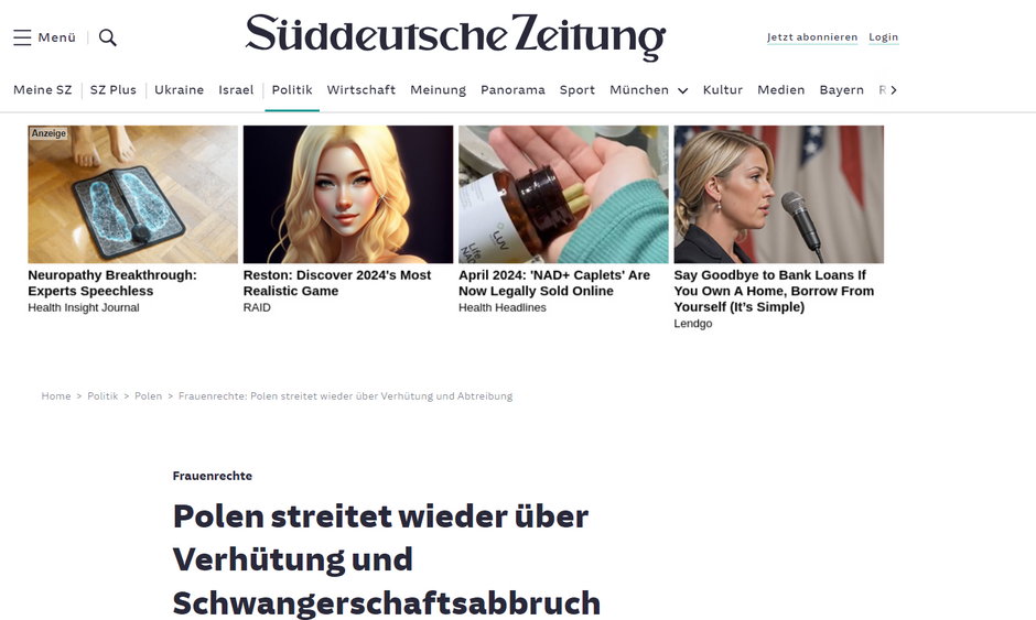 "Süddeutsche Zeitung"