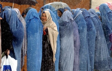 AFGHANISTAN-WEATHER-WIDOWS