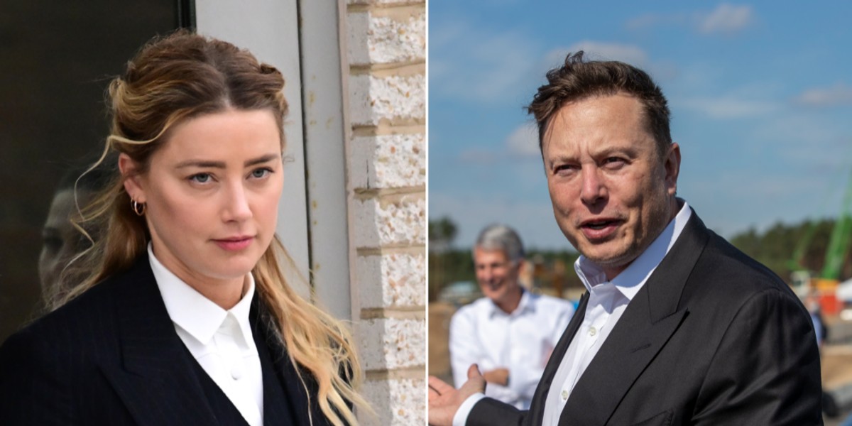 Amber Heard i Elon Musk spotykali się już po rozstaniu aktorki z Johnym Deppem