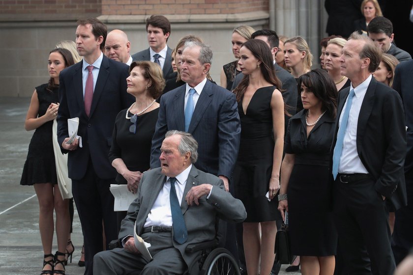 Mourners, Including Former Presidents, Attend Funeral For Barbara Bush