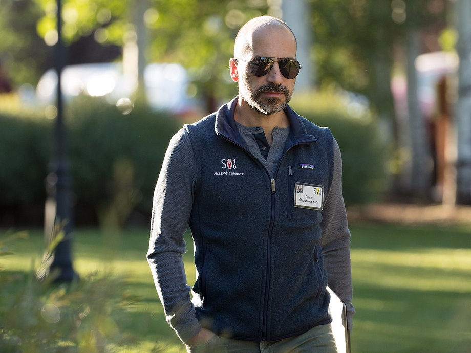 Dara Khosrowshahi, the new CEO of Uber.