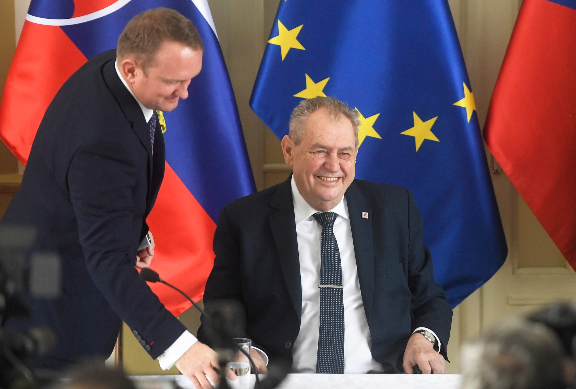 Bývalý prezident Českej republiky Miloš Zeman.