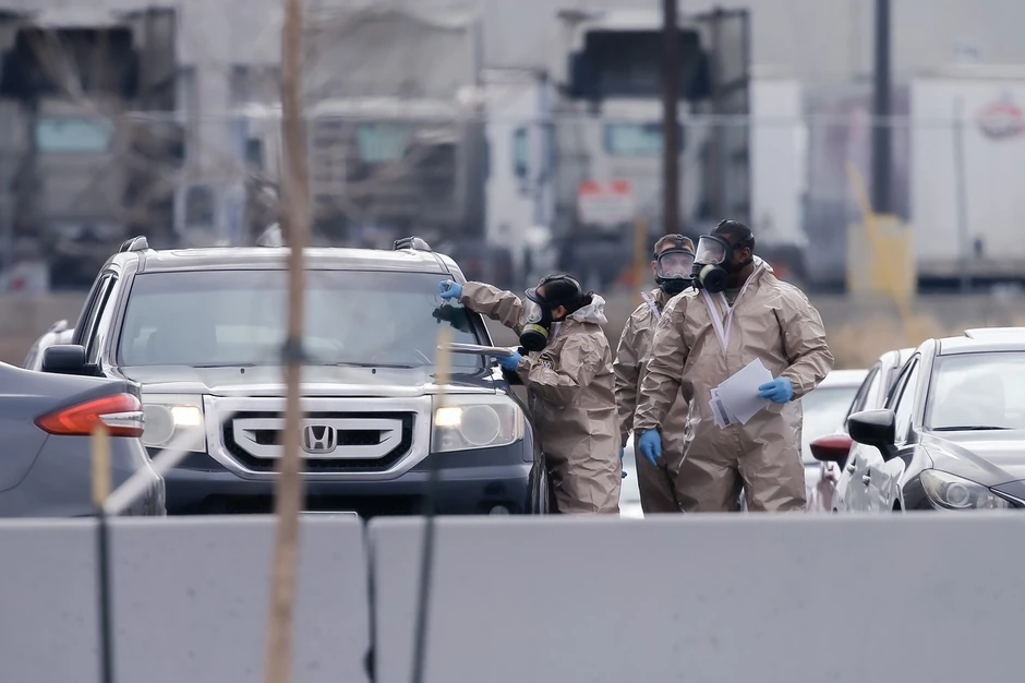 Testiranje na korona virus u drajv-tru centru u Denveru