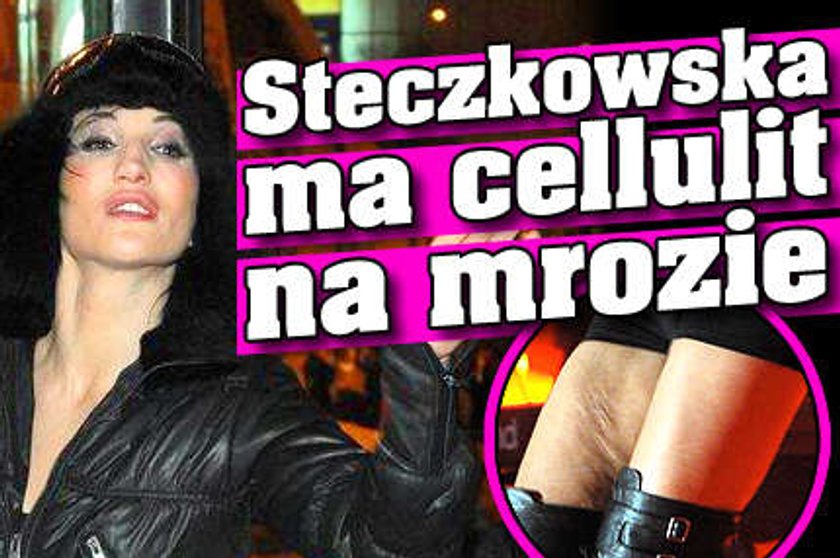 Steczkowska ma cellulit na mrozie