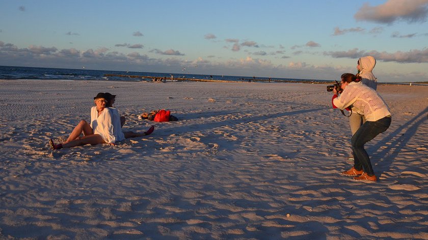 Sesja na plaży