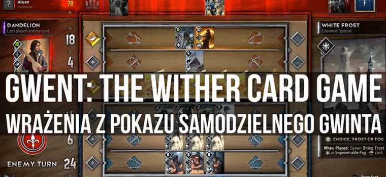 Gwent: The Witcher Card Game - wrażenia z pokazu samodzielnego Gwinta