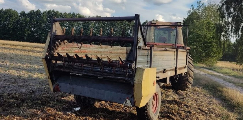 Krwawe żniwa na Lubelszczyźnie. Maszyna wciągnęła 51-letniego rolnika. Finał był tragiczny