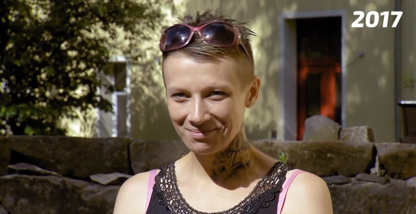 Jana zo Zámeny manželiek v roku 2017.