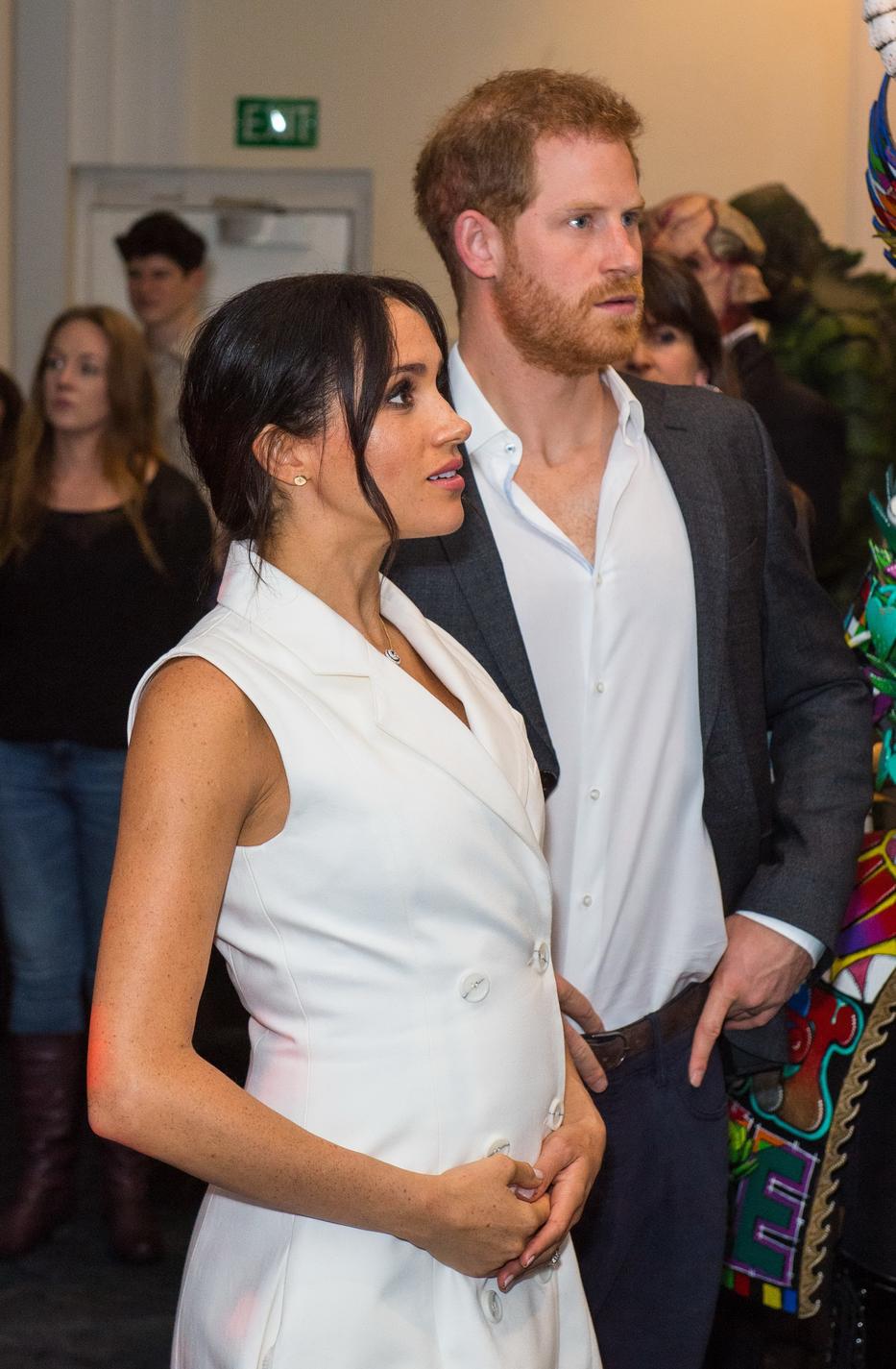 A hírek szerint 
Harry felesége, Meghan nehezen viseli a terhességet, ezért veszett össze mindenkivel/Fotó: GettyImages