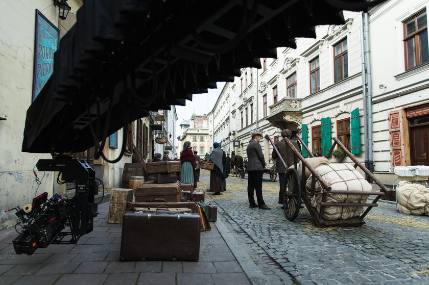 Kraków w "Belle Epoque" - kadr z serialu