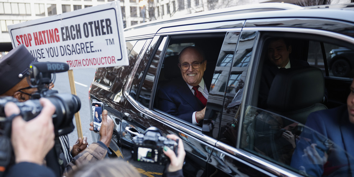 Rudy Giuliani, były prawnik Donalda Trumpa