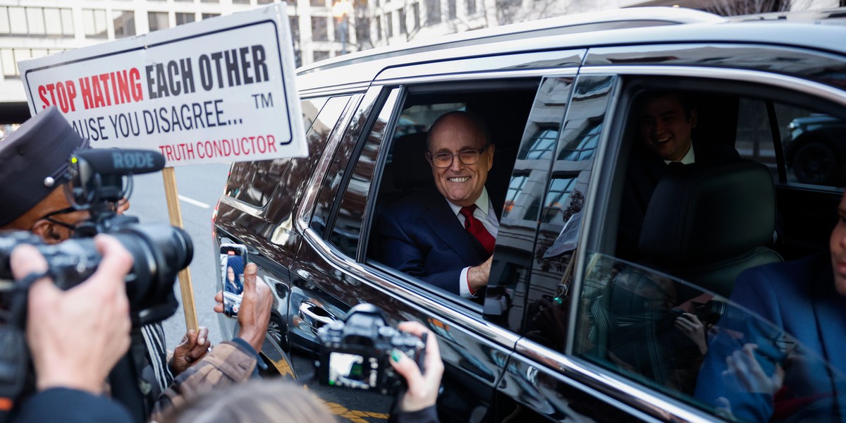 Rudy Giuliani, były prawnik Donalda Trumpa