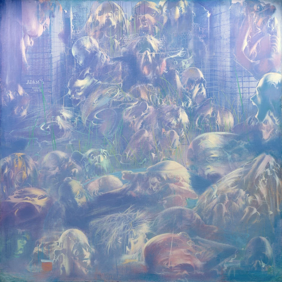 Адамс, уље на платну  1977-1978