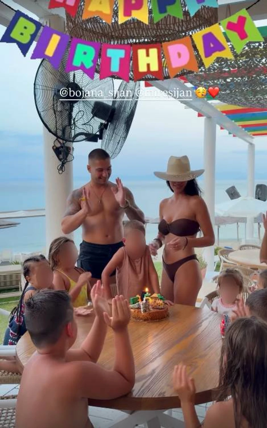 Sin Mirka i Bojane proslavio rođendan