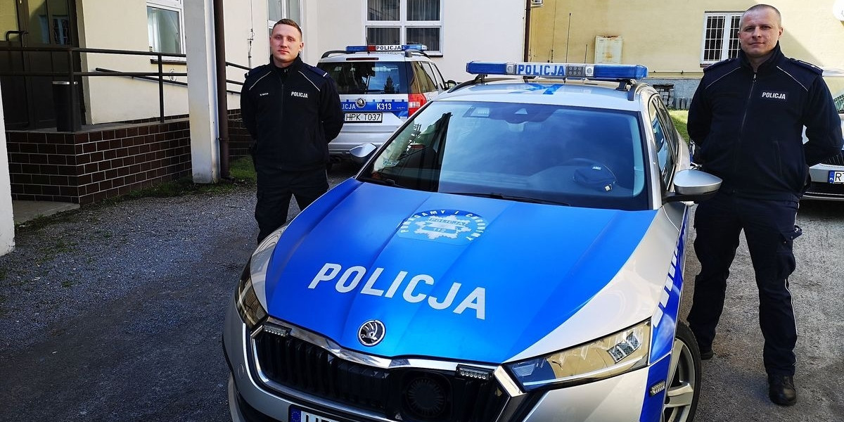 Policjanci z posterunku w Grębowie uratowali seniora. 