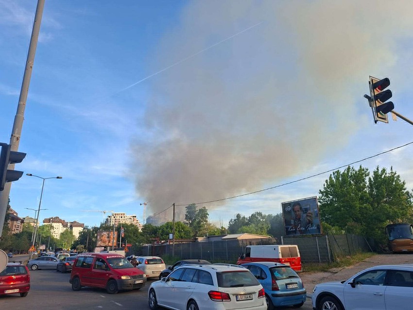 Požar na Čukarici