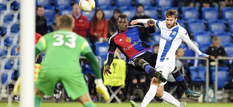 Liga Europy: Lech Poznań przegrał w Bazylei