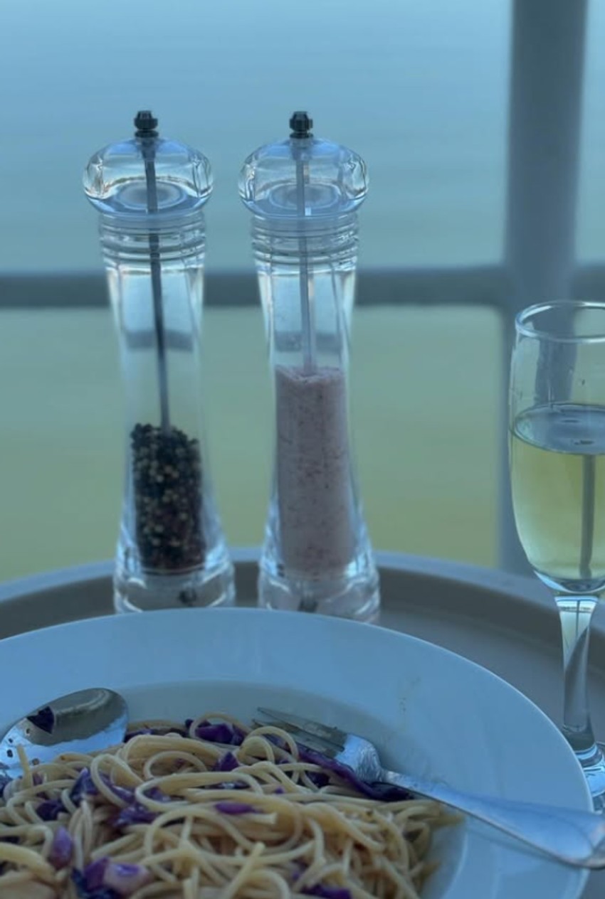 Vesna de Vinča slikala ručak