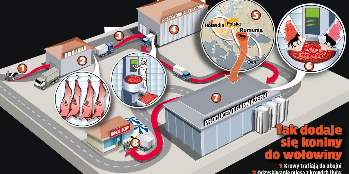 Tak oszuści fałszowali wołowinę