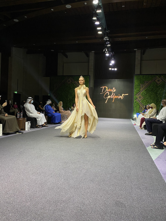 Pokaz Doroty Goldpoint na Fashion Week w Dubaju