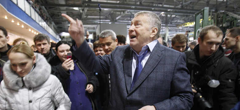 Żyrinowski obraził Pugaczową podczas debaty przedwyborczej