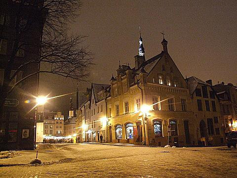 Galeria Estonia - Tallin, stare miasto nocą, obrazek 19