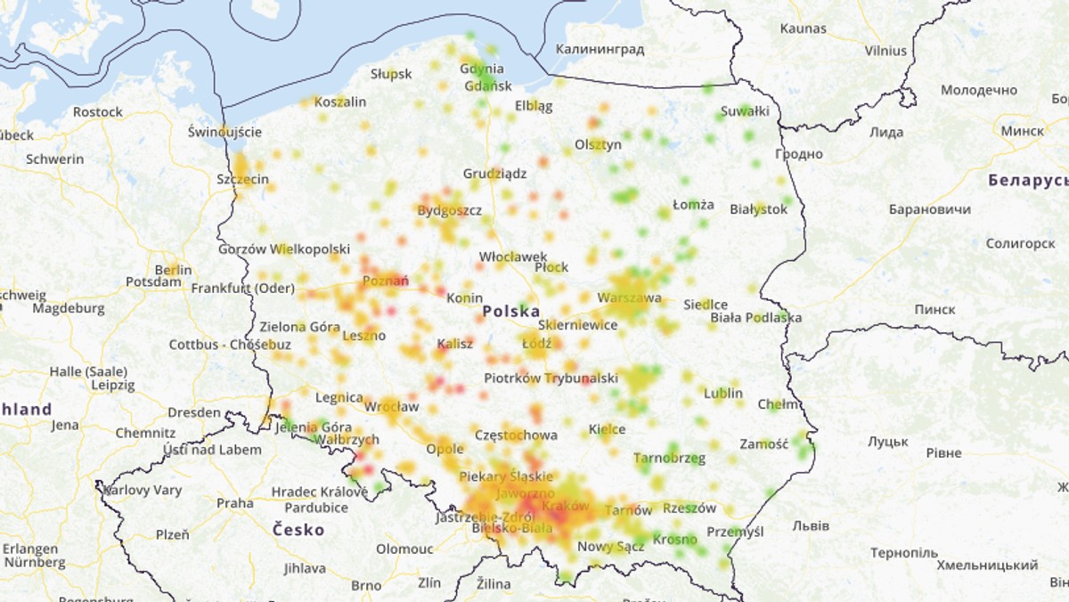 Smog w Polsce - 27 lutego. Stan, jakość i zanieczyszczenie powietrza