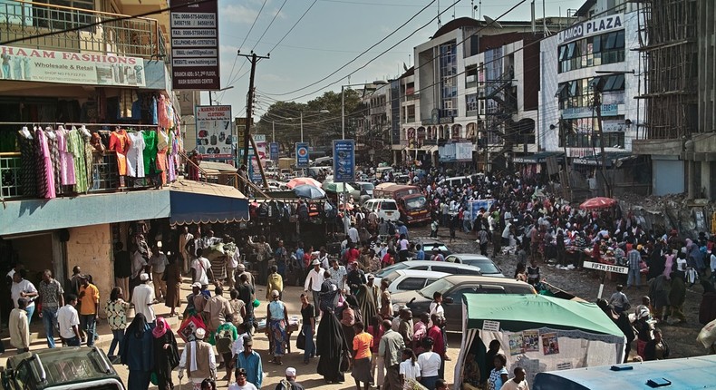 Residents in Nairobi 