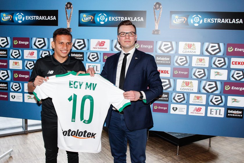 Pilka nozna. Ekstraklasa. Lechia Gdansk. Egy Maulana Vikri nowym zawodnikiem. 11.03.2018