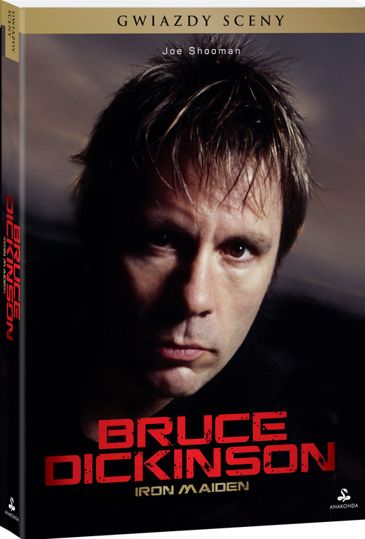 "Bruce Dickinson. Iron Maiden" - okładka książki