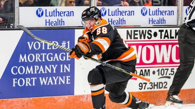 Alan Łyszczarczyk punktuje w  Fort Wayne Komets 